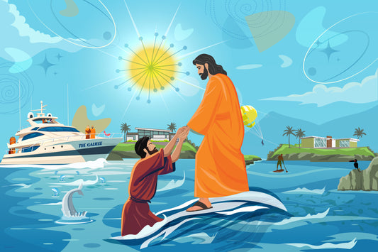 The Trusting Current Greeting Cards