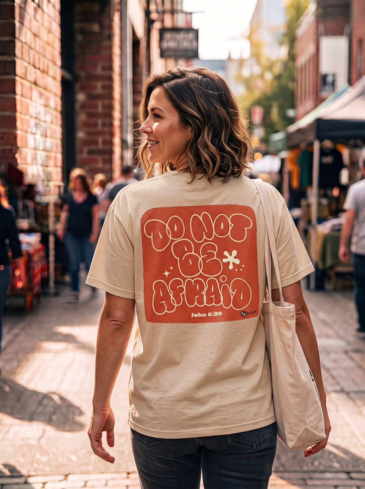 Do Not Be Afraid (John 6:20) Vintage Graphic Tee